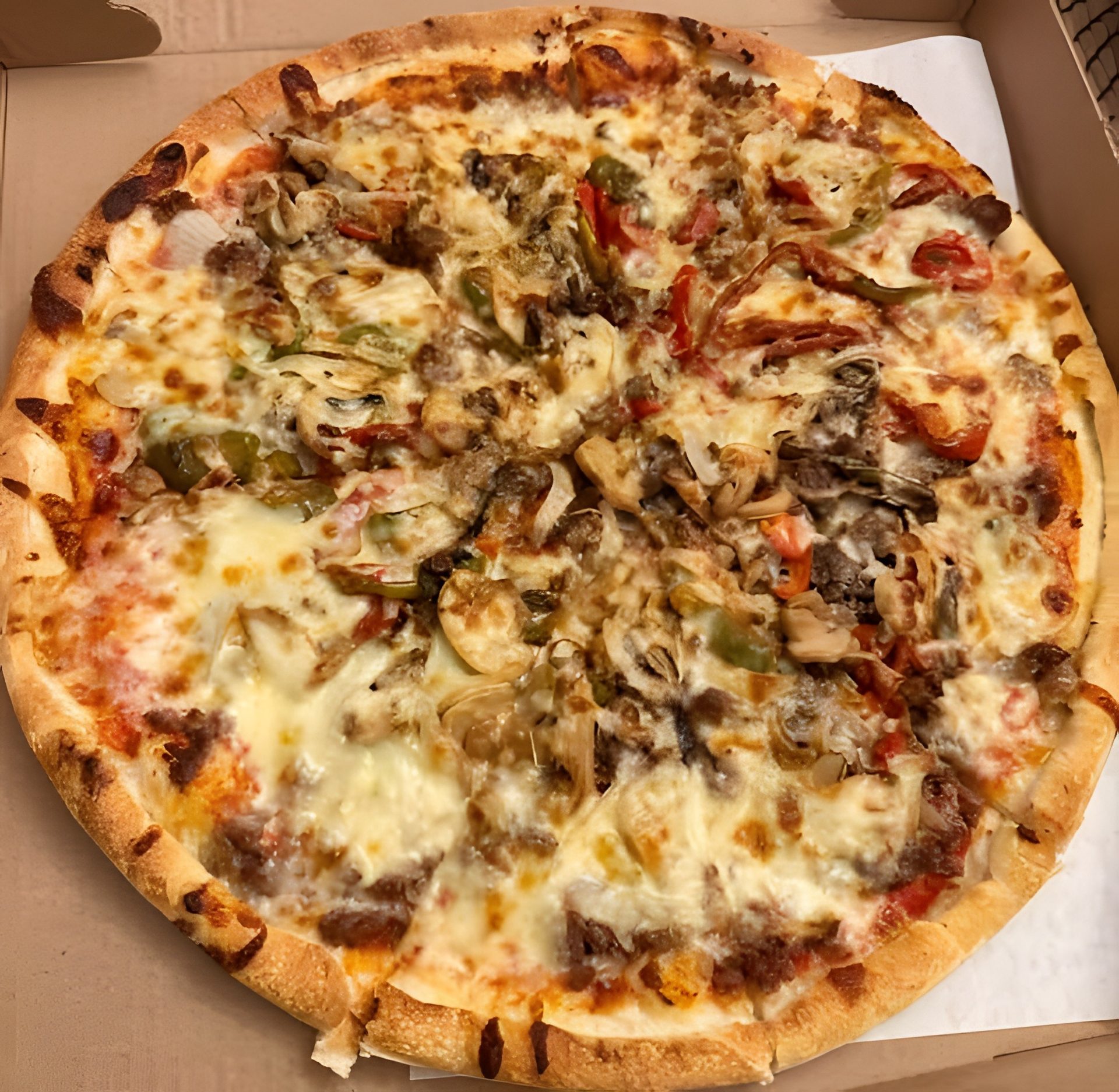 The food, straight up