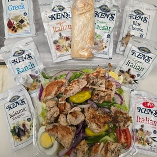 Charcoal Grilled Chicken Salad