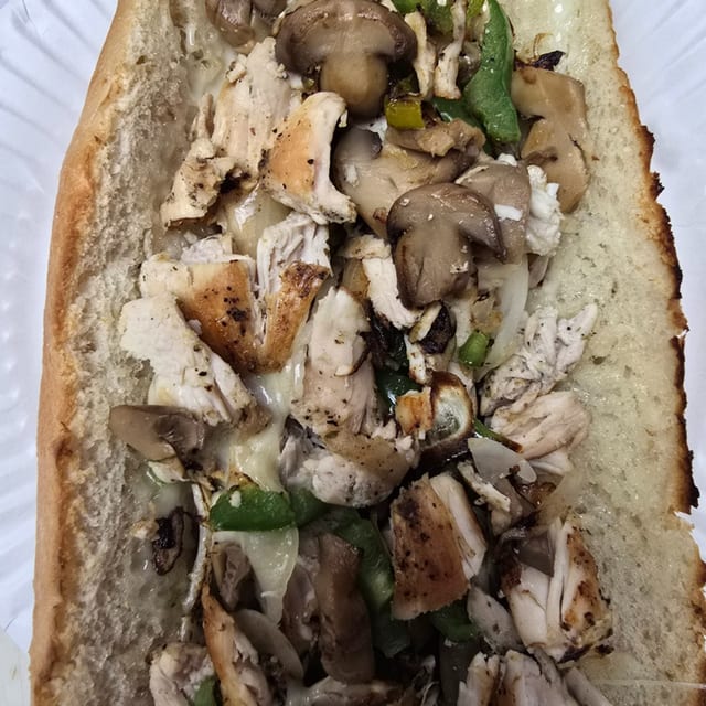 Grilled Chicken Combo Sub.
